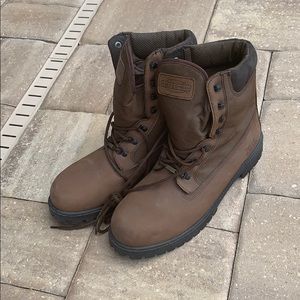 Field and stream boots Leather